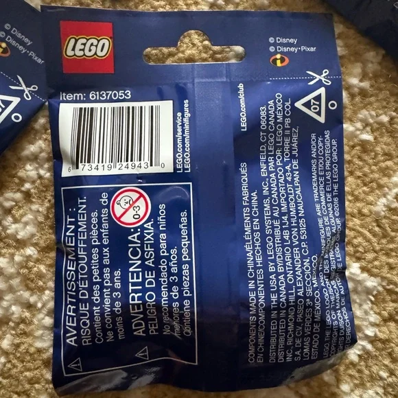 5 LEGO Disney Series 1 Minifigures, Sealed, New, Retired, Rare - Picture 2 of 4